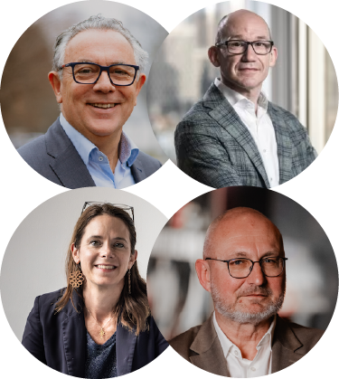 Fleur Parnet, Walter Gelens, Pascal Delhez Jan Somers