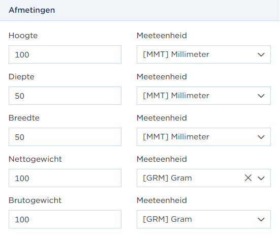 Afmetingen 02