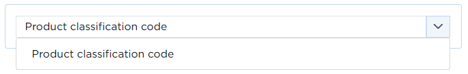 Search field