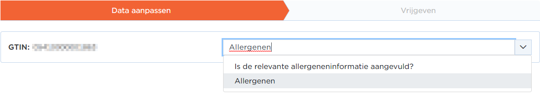 zoeken allergenen