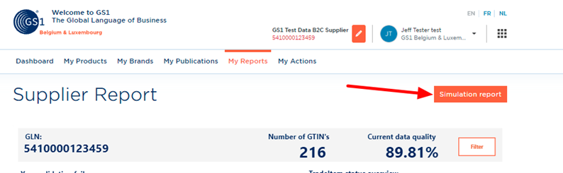 My reports