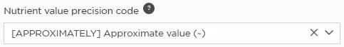 Nutritional values 29
