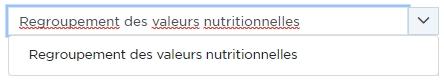 Valeurs nutritionnelles 05