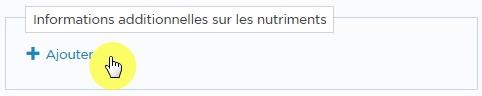 Valeurs nutritionnelles 41