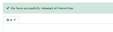 Release hierarchies