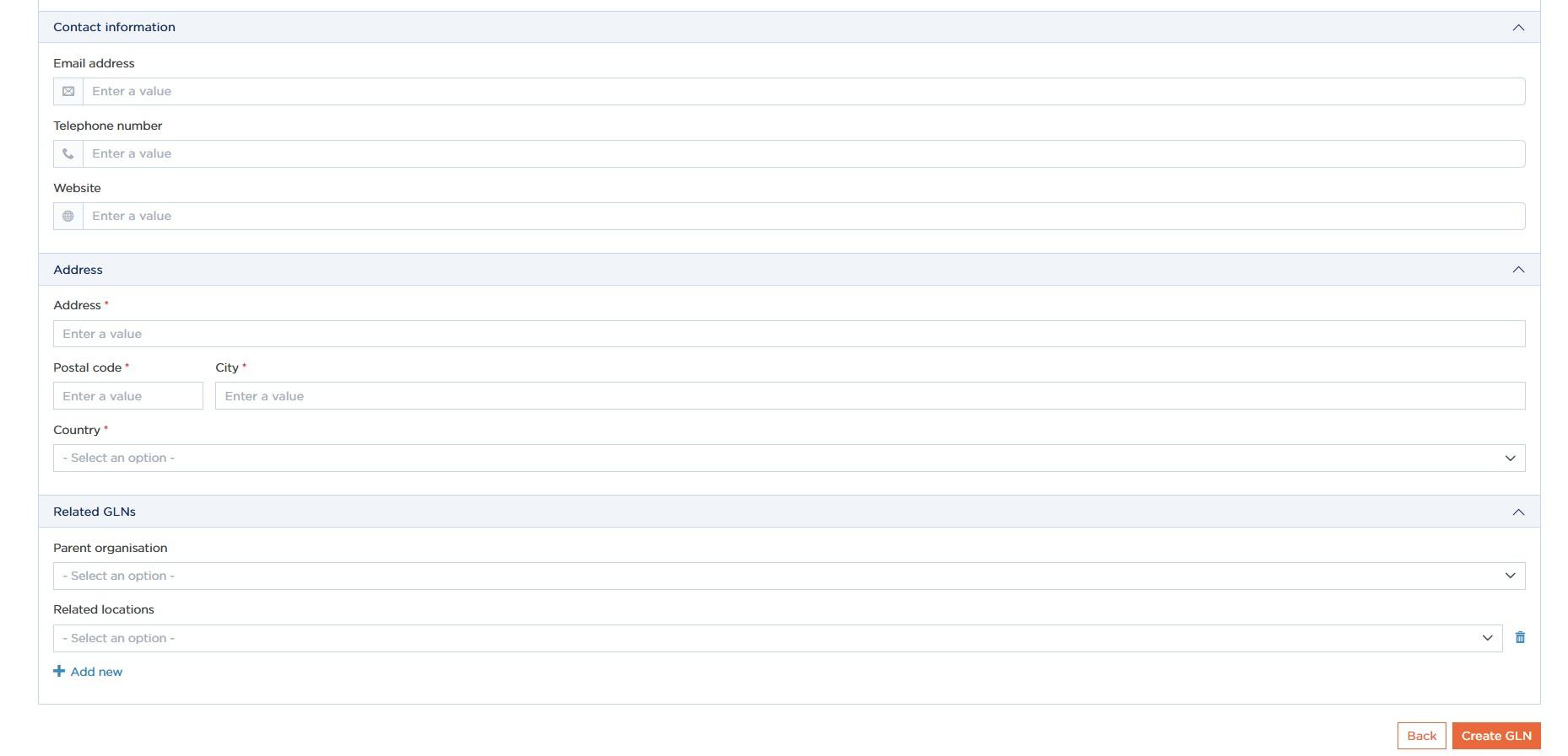 My Locations Manager