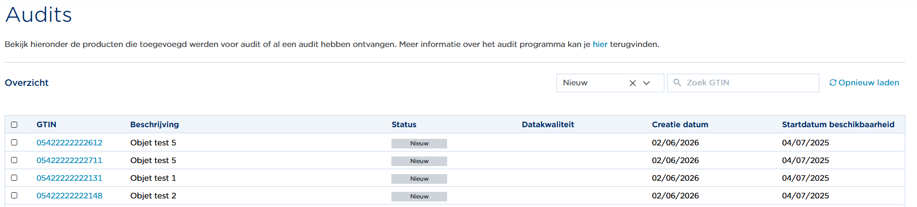 audits NL 1