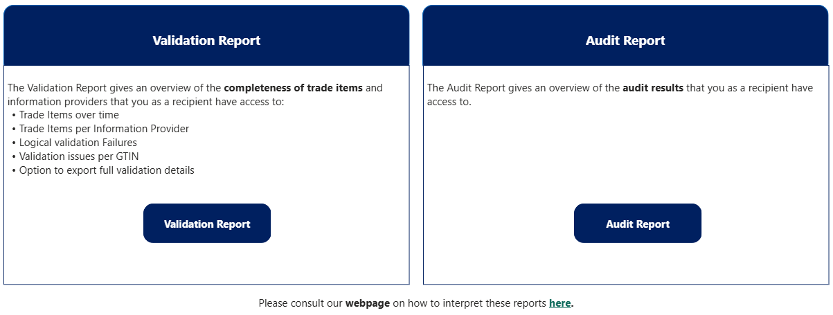 My reports